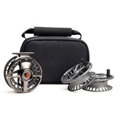 Lamson Remix SSeries HD Reel 3 Pack in Smoke